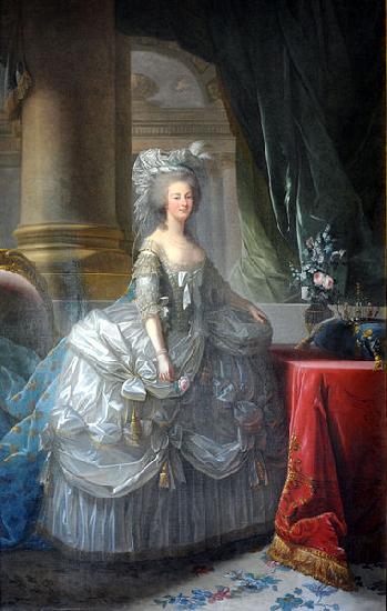 eisabeth Vige-Lebrun Queen of France oil painting image
